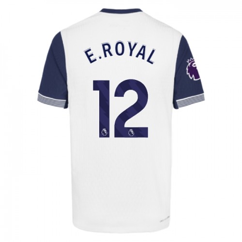 Maglia Tottenham Hotspur E. Royal 12 Primo 2024-25 Maniche Corte - Uomo Maglia Tottenham Hotspur E. Royal 12 Primo 2024-25 Maniche Corte - Uomo